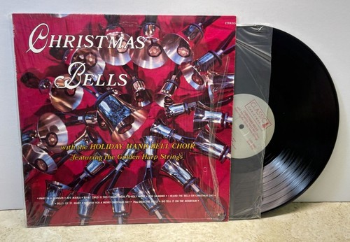 Holiday Hand Bell Choir Christmas Bells LP feat. Golden Harp Strings in Shrink
