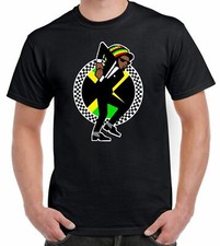 Jamaican Rasta Ska Logo Rude Boy Men's T-Shirt