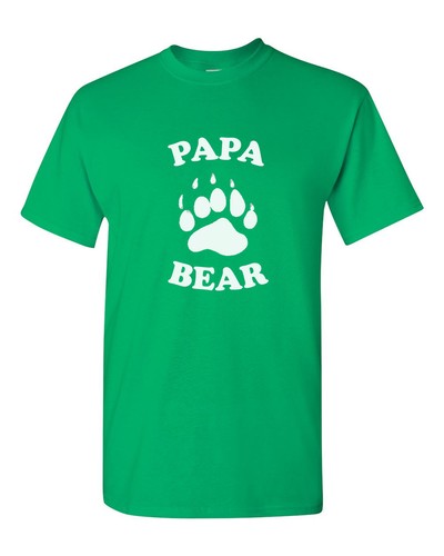 Papa Bear T Shirt Family Shirts Daddy Gift for Him Daughter Dad Fathers Day Gift - Picture 6 of 14
