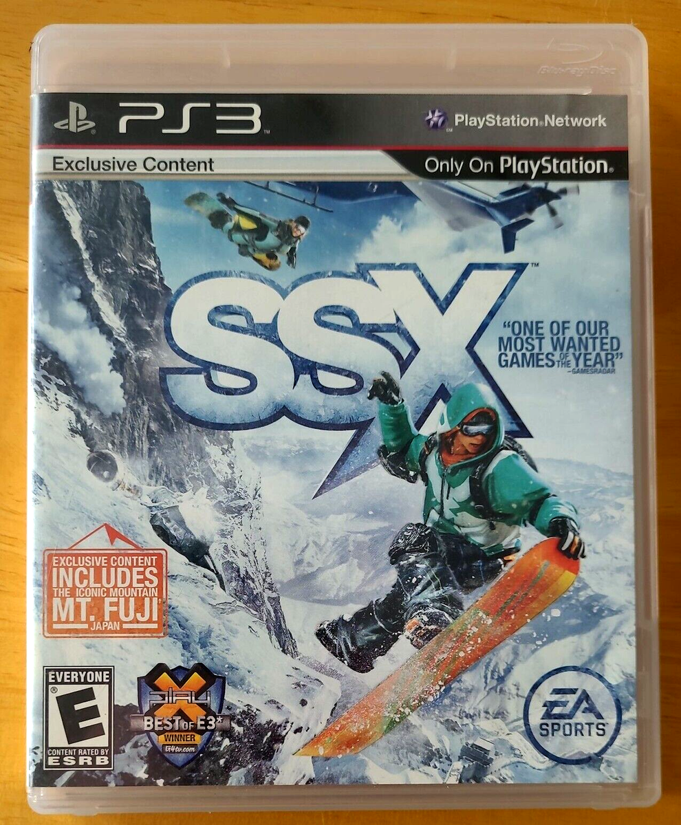 新型任天堂スイッチ③ SSX Snowboarding Mt. Fuji Video Game, Sony PlayStation 3
