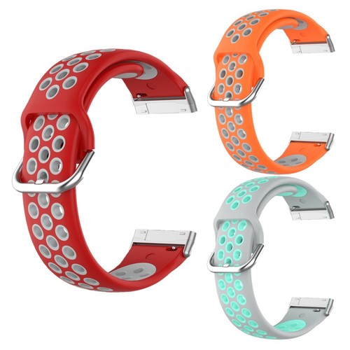 For Fitbit Versa 4/3 Sense/ Sense2 Watch Silicone Sports Breathable Strap Band - Picture 6 of 43