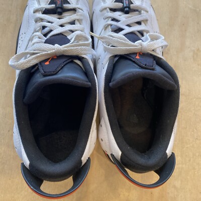 1556) Nike Air Jordan 6 VI Low Retro Infrared White 304401