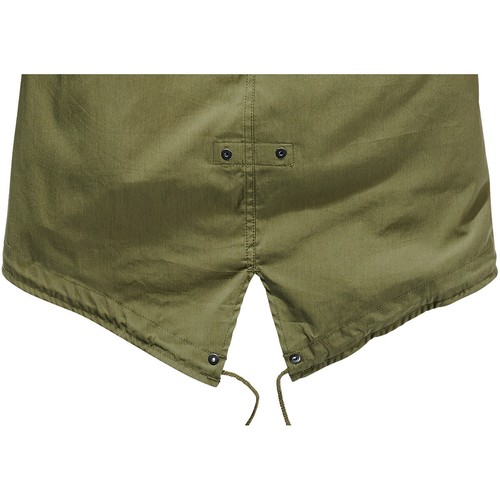 Brandit M51 Parka Eeuu Shell Fishtail Armeeparka Ejército Invierno con Capucha - Imagen 5 de 15