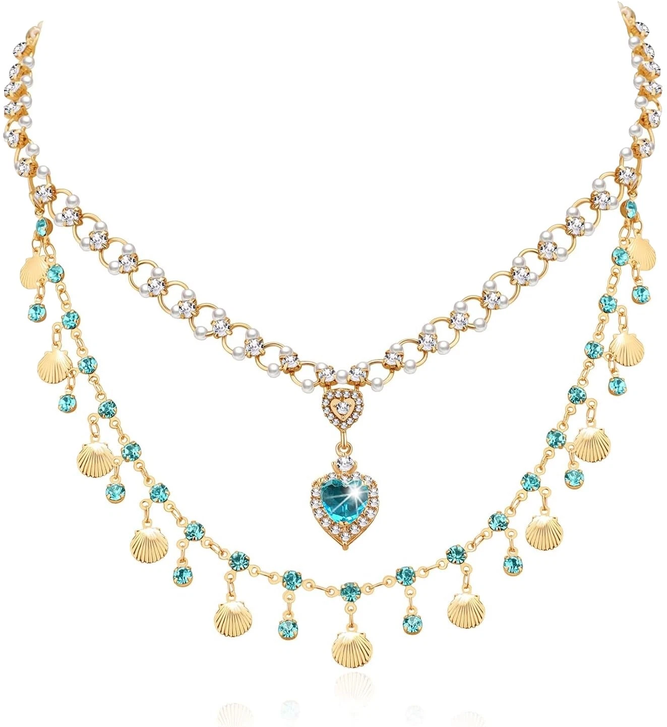 Shell Brass Fashion Jewelry