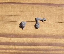 40K Chaos Space Marines Havocs Champion Heads Helmeted & Bare Top Knot Bits