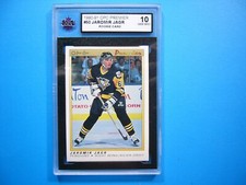 1990/91 O-PEE-CHEE PREMIER HOCKEY CARD #50 JAROMIR JAGR ROOKIE KSA 10 GEM MT OPC