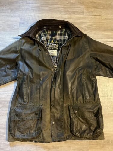 Barbour beaufort green wax - Gem