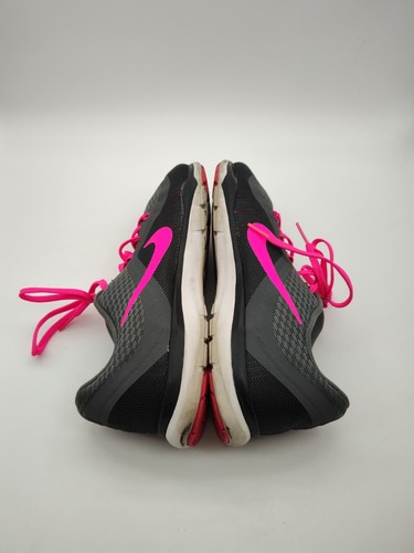 Nike Flex TR 6 Women’s Gray, Hot Pink Training Shoes Size 9-831217-003 VERY NICE - Picture 6 of 10