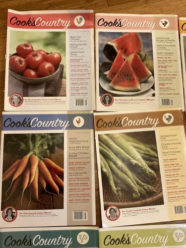 Cook’s Country Magazine Lot Of 15 2005-2012 - Bild 2 von 10