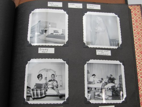 3 Photo Album Scrap Book Lot 1940s to 1960s SAME GIRL Teen College ALL LABELED - Picture 13 of 22