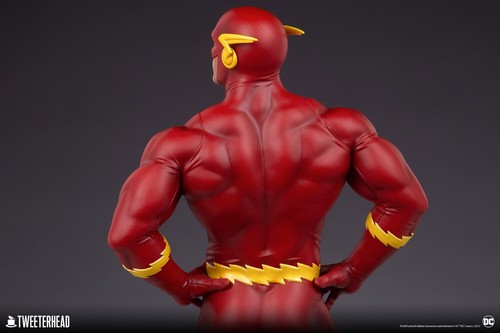 Tweeterhead The Flash Maquette DC Comics Superman Sideshow Statue - Picture 4 of 15