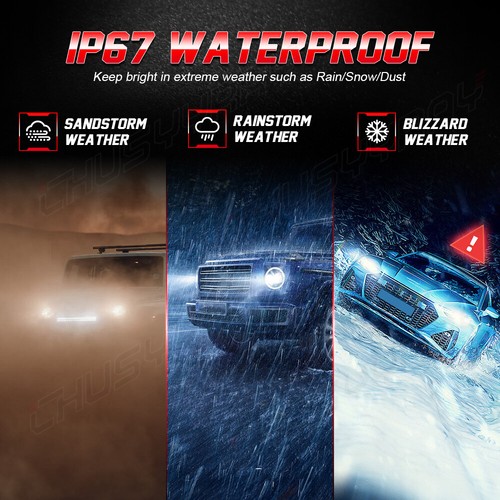 Para For Chevy Malibu 2013-2015 LED faros Hi/lo haz niebla bombillas kit 6000K - Picture 9 of 12