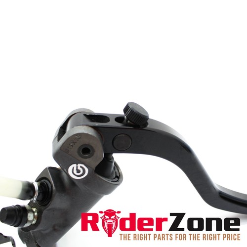06 07 KAWASAKI NINJA ZX10R BREMBO FRONT MASTER CYLINDER PAZZO RACING LEVER BLACK - Picture 3 of 17