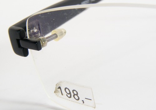 L'ART by AMA 1270-001 Matt Black UNIQUE RARE EYEGLASSES PURE TITAN 53-17-140mm - Picture 8 of 13