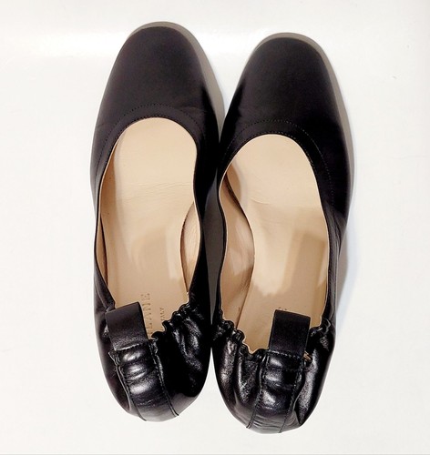 Everlane The Italian Leather Day Heel Black Block Heel Pumps Shoes Wms 6US - Picture 11 of 20