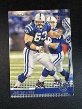 2024 Panini Donruss Jeff Saturday 8 Retro Insert Indianapolis Colts Veteran