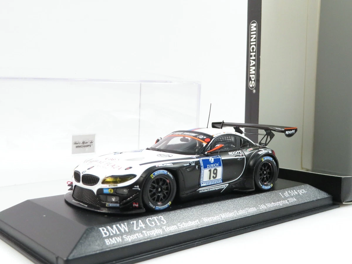 ミニカー 1/43  Z4 GT3 #20 SCHUBERT 2013 / PMA MINICHAMPS 437132420 BMW Z4 GT3 #20 Pixum Team Schubert ADAC GT
