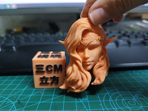 1/12 Head Sculpt Pixie Beauty Carved For 6" Female Action Figure Body Toy - Picture 8 of 9