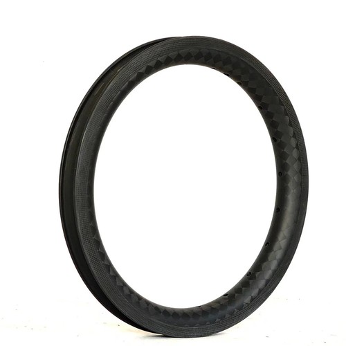 14 Inch Carbon Fiber BMX Kid Bike Rim Clincher V/Disc Brake Wheel 14-20 Holes - Picture 3 of 6