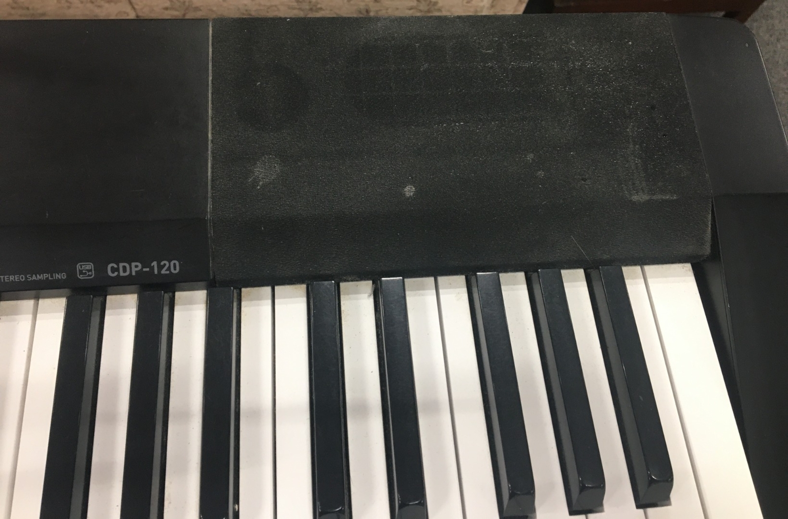 Casio Digital Piano CDP 120BK CS SA6 eBay