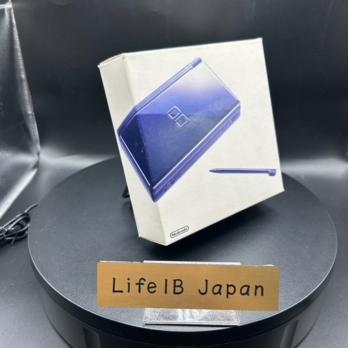 Nintendo DS Lite Enamel Navy Classic Handheld JP Gaming RARE Edition - Picture 6 of 11