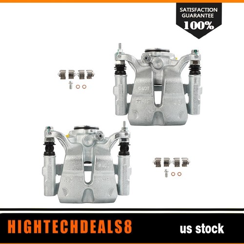 Fits 2014 -2021 JEEP CHEROKEE Brake Calipers Rear Pair w/Bracket 18B5493 18B5492 - Picture 2 of 10