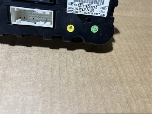 FORD MONDEO MK4 GALAXY C-MAX AIR CONDITIONING HEATER CONTROL PANEL 7S7T18C612AG - Picture 15 of 16