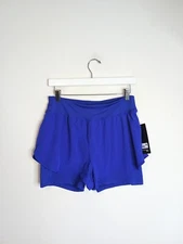 NEW 90 Degree By Reflex Shorts Reflex Blue Medium SHW33591