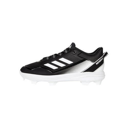 Adidas Men's Icon 7 TPU Baseball Cleats - Black/White - Picture 16 of 19