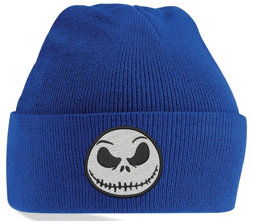 Gorro bordado inspirado en Jack Skellington Halloween Navidad - Imagen 5 de 8