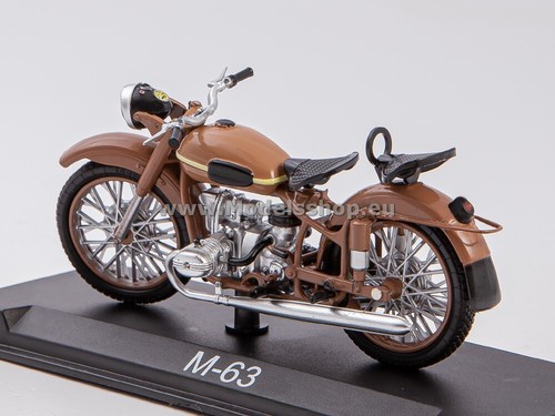 Motorcycle magazine series (Modimio) No.10 with model of M-63 "URAL-2" - Imagen 2 de 6