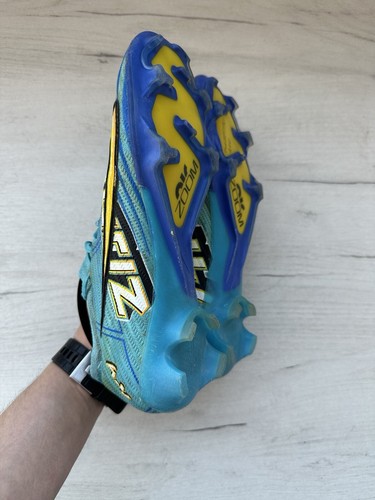 Nike Mercurial Zoom Vapor 15 Elite KM FG ACC Football Cleats Soccer Boots US9  - Picture 10 of 11