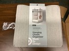 3 Shelf Hanging Fabric Storage Organizer Light Gray - Made By Design