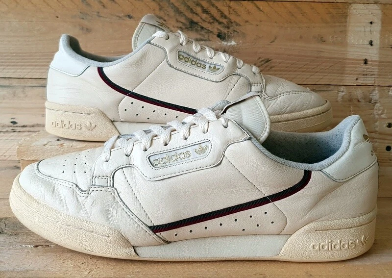 Adidas Contintental 80 Low Leather Trainers UK12 US12.5 E47 EE9692