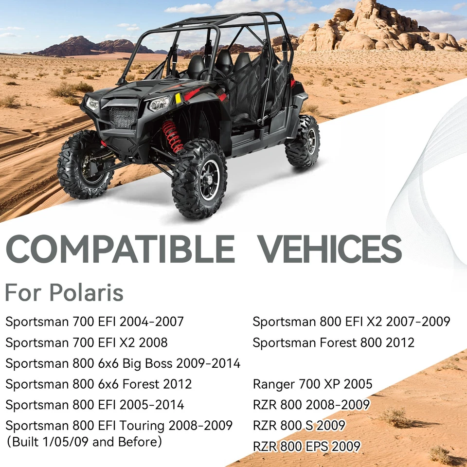 Cuerpo del acelerador 1202836 para Polaris RZR S 800 2009 / Sportsman 800 6x6 Forest 2012 Foto 4 de 4