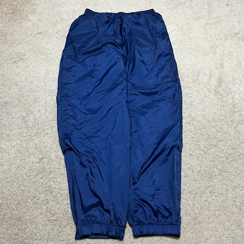 Vintage 90s Nike Baggy Skater Lined Navy Trackjoggers XL