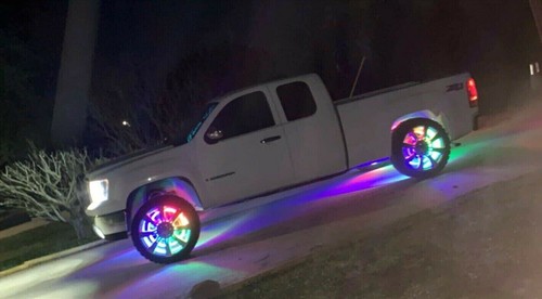 Turn Signal Brake Reserve CHASING Wheel Rim Lights Underbody Strip For Car Truck - Picture 13 of 290