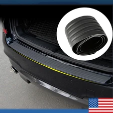 Car Sill Plate Bumper Guard Rubber Pad Kit Trunk Edge Protector Trim US 