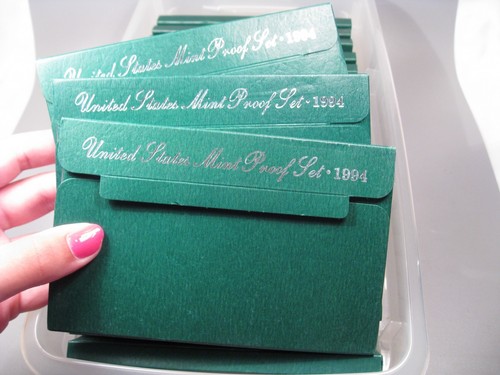 Wholesale Lot: 20 Green Box US Mint PROOFS Sets. 1994-1998 @Look@List@ #2 - 第 2/7 張圖片