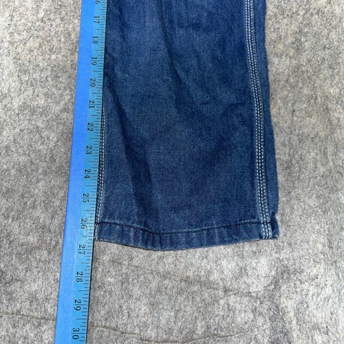 LIBERTY Blue Jean DENIM Bib Overalls 100% COTTON Youth Boys Size 14 -(60-1) - Picture 5 of 7