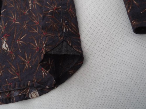PAUL SMITH Mens Shirt 🌍 Size XL (CHEST 46") 🌎 RRP £95+📮 FLORAL & BIRD PRINT - Picture 8 of 9