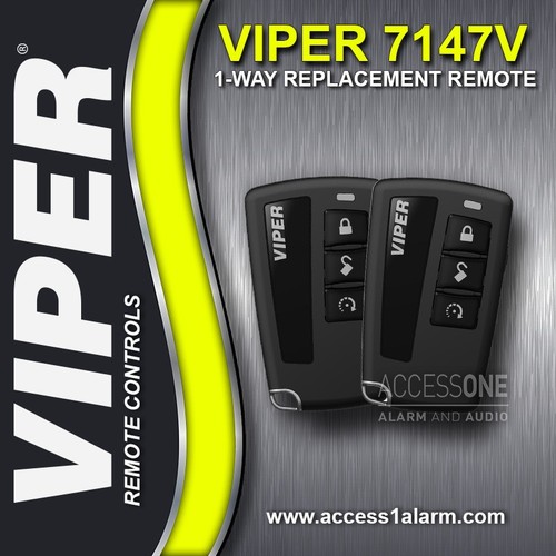 Pair of Viper 350 Plus Replacement Remote Control 1-Way 7147V New Style - 第 3/3 張圖片