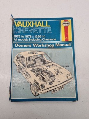 Haynes Betriebsanleitung Werkstatthandbuch für Vauxhall Chevette 1975 - 1978