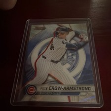 Topps 2024 Bowman's Best Pete Crow-Armstrong Chicago Cubs #17 Baseball Card