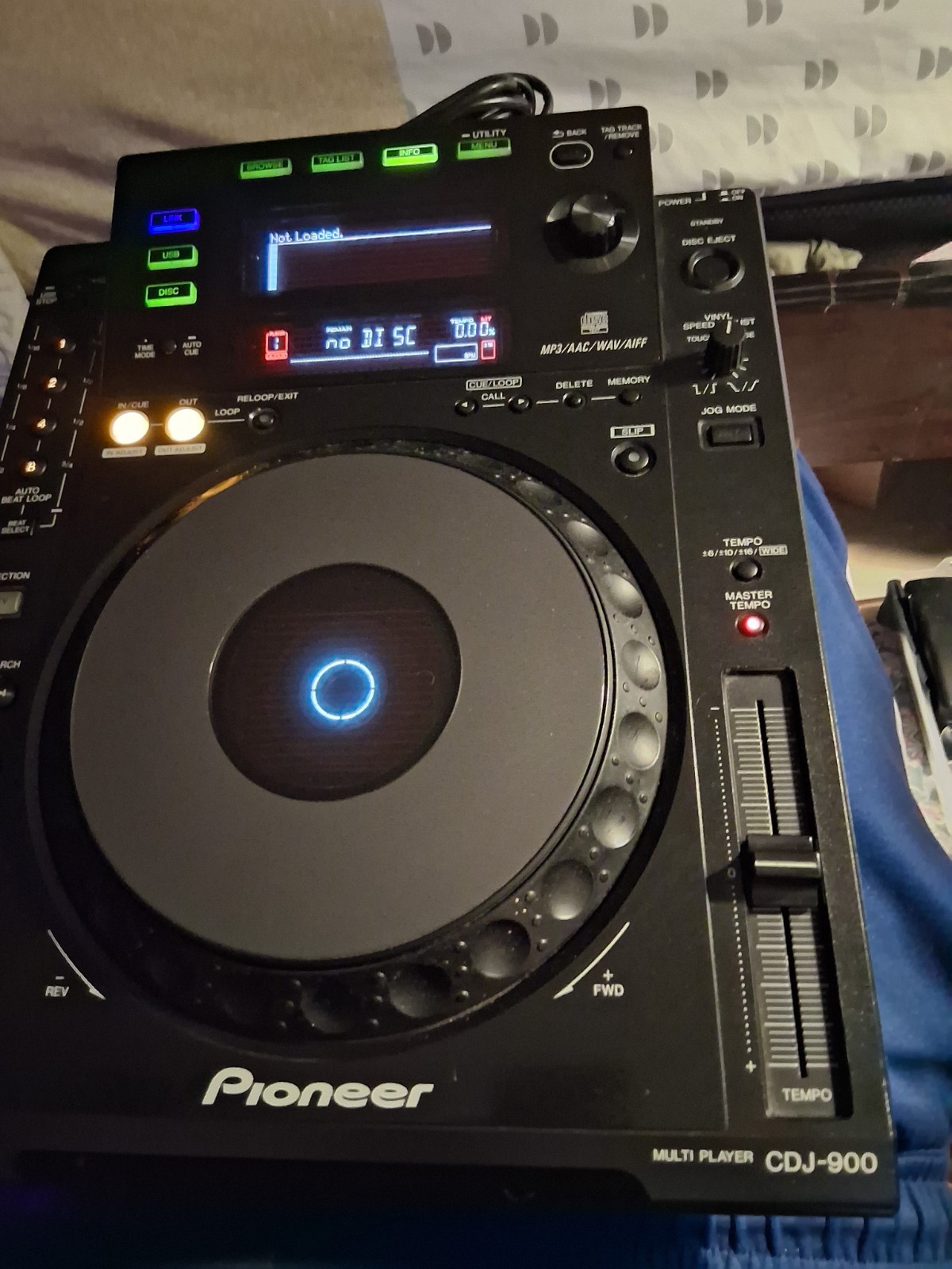 Pioneer CDJ-900 Flagship Rekordbox High-Res Professional Club DJ Multi Player