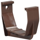Amerimax 5 In. Contemporary Brown Vinyl Exterior Gutter Hook T1519 Pack of 50