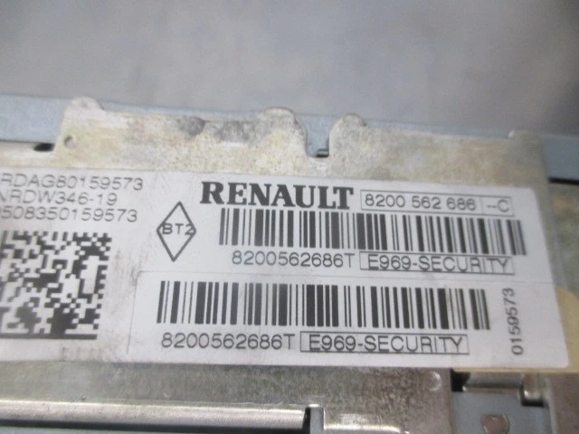 AUTORADIO RECEPTEUR RENAULT SCENIC II 8200562686 2582945 - Photo 3/4
