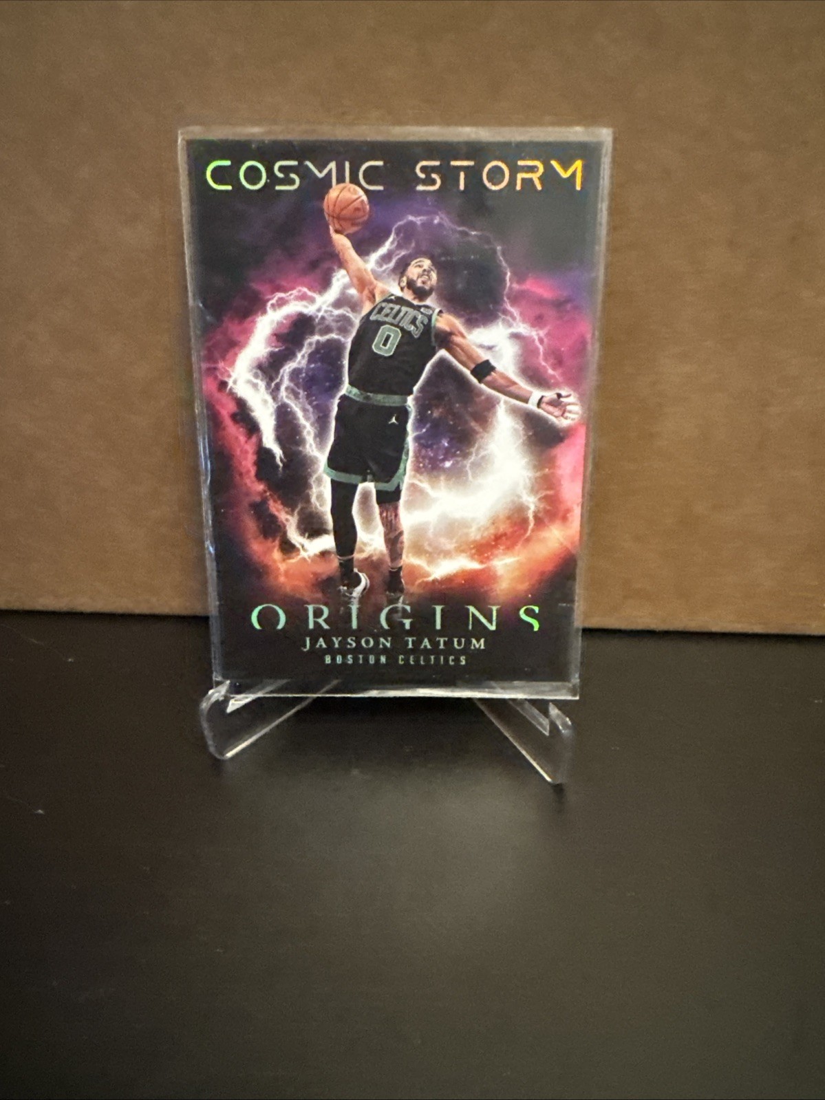 2023-24 Panini Origins - Cosmic Storm Jayson Tatum #9
