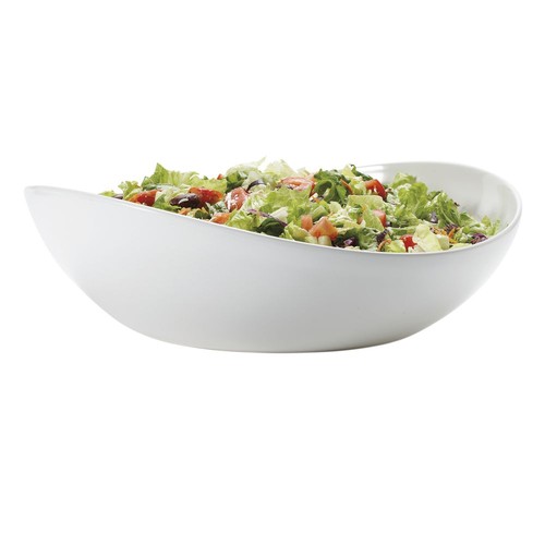 G.E.T. B-115-AW Large Melamine Serving Bowl, 4 Quart, American White - Picture 3 of 3