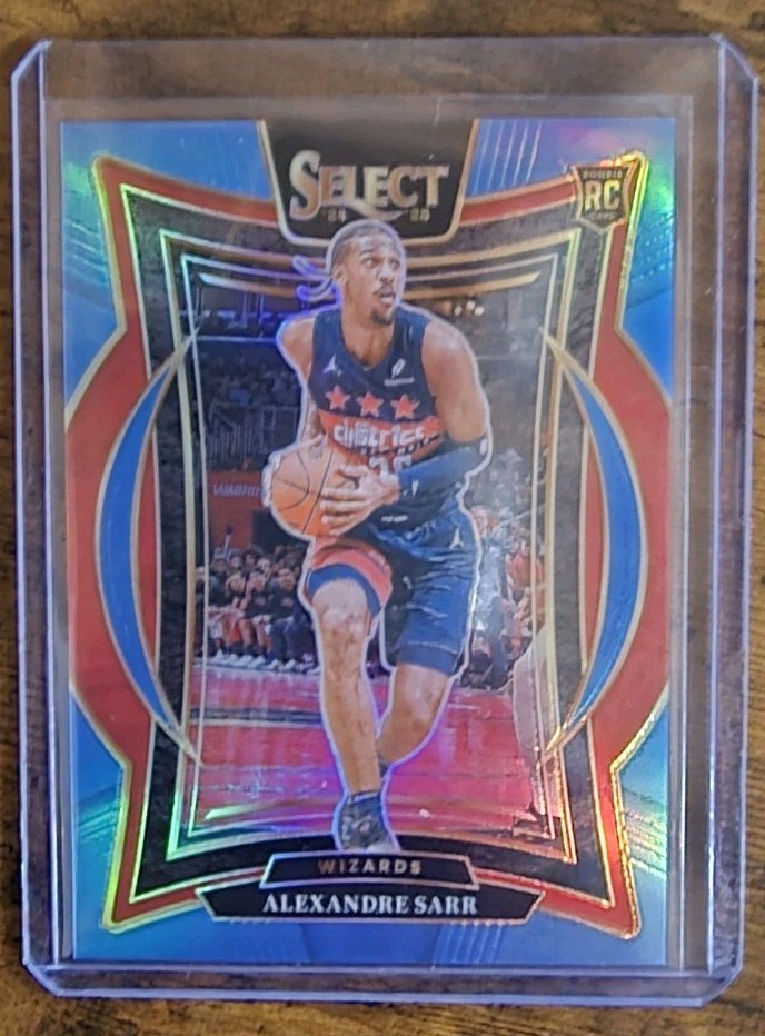 2024-25 Panini Select - Concourse Alexandre Sarr #73 Light Blue Prizm /299 (RC)